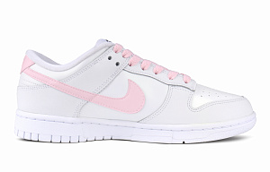 Nike Dunk Low-Top Skateboard Shoes Women's White Pink 1 2560134