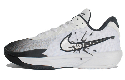 Nike Air Zoom G.T. Cut Academy Basketball Shoes Men Low-Top White Black