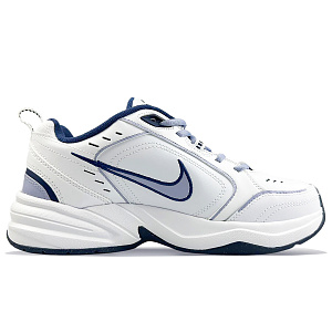 Nike Air Monarch 4 Anti-Slip And Wear-Resistant Height Increasing Low-Top Chunky Sneakers Unisex Blue White 1 2561791