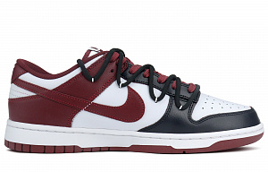 Nike Dunk Anti-Slip And Wear-Resistant Lightweight Low-Top Skateboard Shoes Men's Red Black 1 2562154
