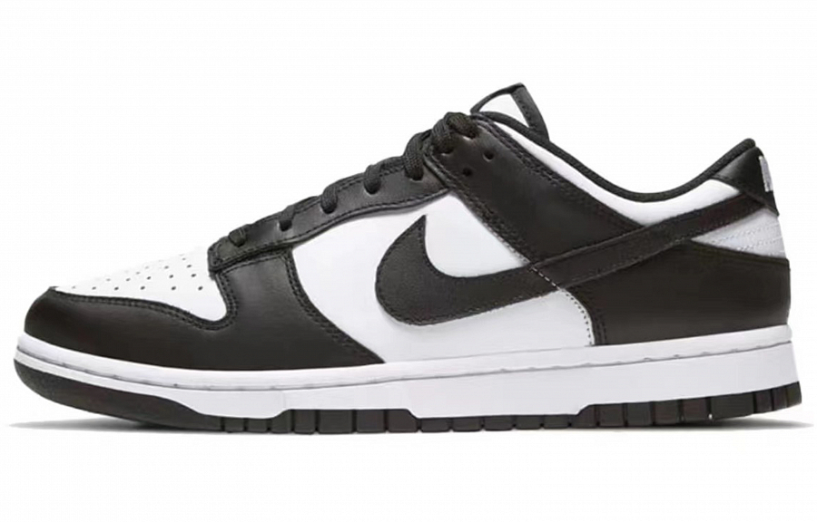 Nike Dunk Low Retro'Black' Anti-Slip Wear-Resistant Low-Top Skateboard Shoes Unisex White Blue купить в интернет-магазине Yoocart с быстрой доставкой по России.
