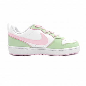 Nike Court Borough Skateboard Shoes Women's Low top Pink Green 1 2563106
