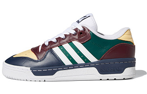 Adidas Originals Rivalry Series Skateboard Shoes Women's Low-Top Green/Brown/Blue