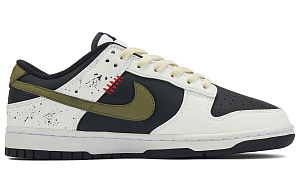 Nike Dunk Low Misty Mountain Green Durable Breathable Low-Top Skateboard Shoes Men's Black White Green 1 2564341