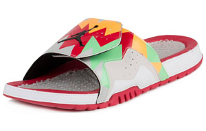 Air Jordan Hydro 7 Retro Soft Sole Cozy Sports Slippers Gray Red Orange 'White' 1 2564525