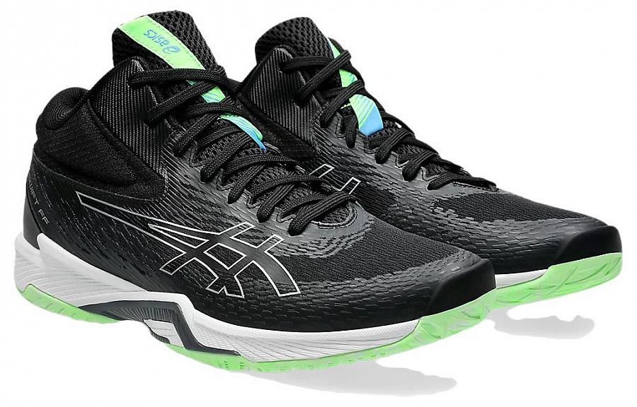 Asics V-SWIFT FF MT 4 Durable Breathable Mid-Top Training Shoes Unisex Black Green купить в интернет-магазине Yoocart с быстрой доставкой по России.