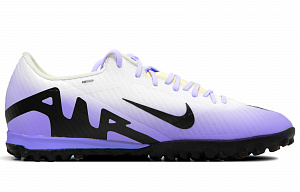 Nike Air Zoom Vapor 15 Anti-Slip Wear-Resistant Soccer Shoes Men's Purple Black 1 2565146