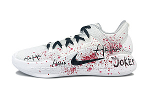 Nike Hyperdunk X Low 10 Shock Absorbers Slip Resistant Low Top Performance Basketball Shoes Men's White Red 1 2566399