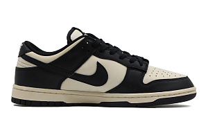 Nike Dunk Low-Top Skateboard Shoes GS Black White Brown 1 2566846