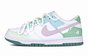 Nike Dunk Skateboard Shoes Women's Low-Top White 1 2566881