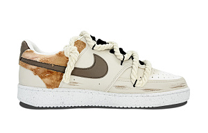 Nike Court Vision 1 Slip Resistant Low Top Skateboard Shoes Men's Sand 1 2569735