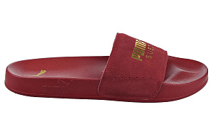 PUMA Leadcat 2.0 Suede Slides 'Red Gold' 1 2570091