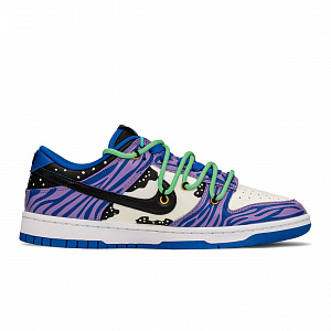 Nike Dunk Retro FZBB Avatar Anti Slip Wear Resistant Low Top Skateboard Shoes Men's Mysterious Blue Purple 1 2571393