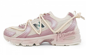 New Balance Casual Running Shoes Unisex Pink Purple