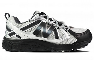 New Balance NB 410 Cushioning Anti-Slip Wear-Resistant Breathability Low-Top Casual Running Shoes Unisex Silver Black 1 2586382