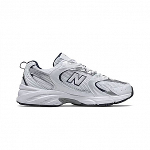 New Balance NB 530 Cushioning Anti-Slip Wear-Resistant Breathability Low-Top Running Shoes Unisex White Pink 1 2586528