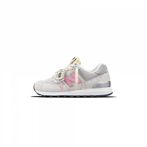New Balance NB 574 Chocolate Festival Planning Low top Casual Shoes Unisex Pink White