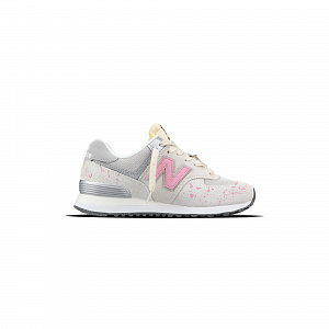 New Balance NB 574 Chocolate Festival Planning Low top Casual Shoes Unisex Pink White 1 2586541