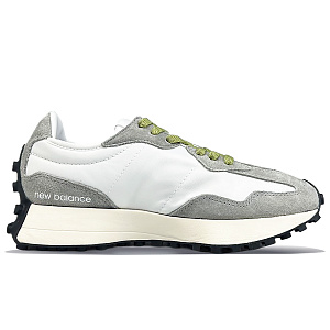 New Balance Cushioning Anti-Slip Wear-Resistant Breathability Low-Top Running Shoes Unisex Gray Green 1 2586602