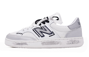 New Balance NB Pro Court Slip-Resistant Coverage Low-Top Skateboard Shoes Unisex Black White Gray 1 2586621