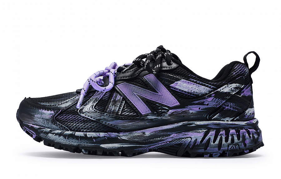 New Balance NB 410 Breathable Coverage Low-Top Running Shoes Unisex Black Purple купить в интернет-магазине Yoocart с быстрой доставкой по России.
