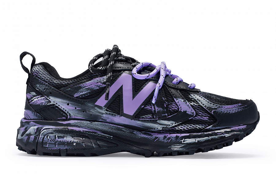 New Balance NB 410 Breathable Coverage Low-Top Running Shoes Unisex Black Purple купить в интернет-магазине Yoocart с быстрой доставкой по России.