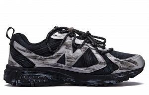 New Balance NB 410 Wear-Resistant Low-Top Running Shoes Unisex Silver Black 1 2590172