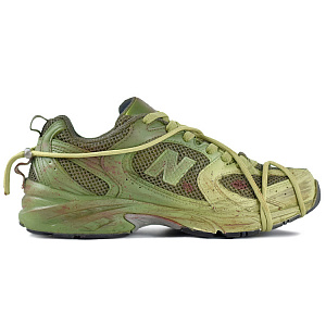 New Balance NB 530 Slip Resistant Abrasion Resistant Low top Casual Running Shoes Unisex Army Green 1 2590650