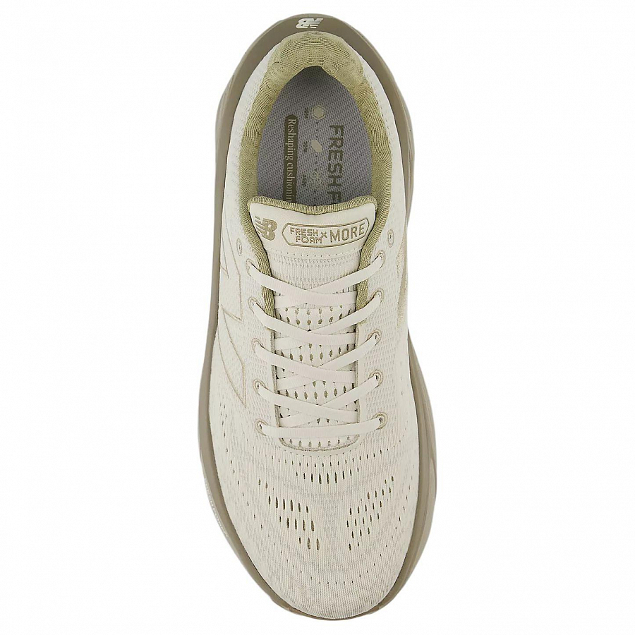 New Balance Fresh Foam X More V5 Linen Dark Stoneware Mushroom купить в интернет-магазине Yoocart с быстрой доставкой по России.