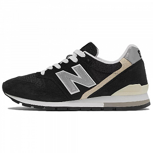 New Balance NB 996 Low Top Casual Running Shoes Unisex Black Silver