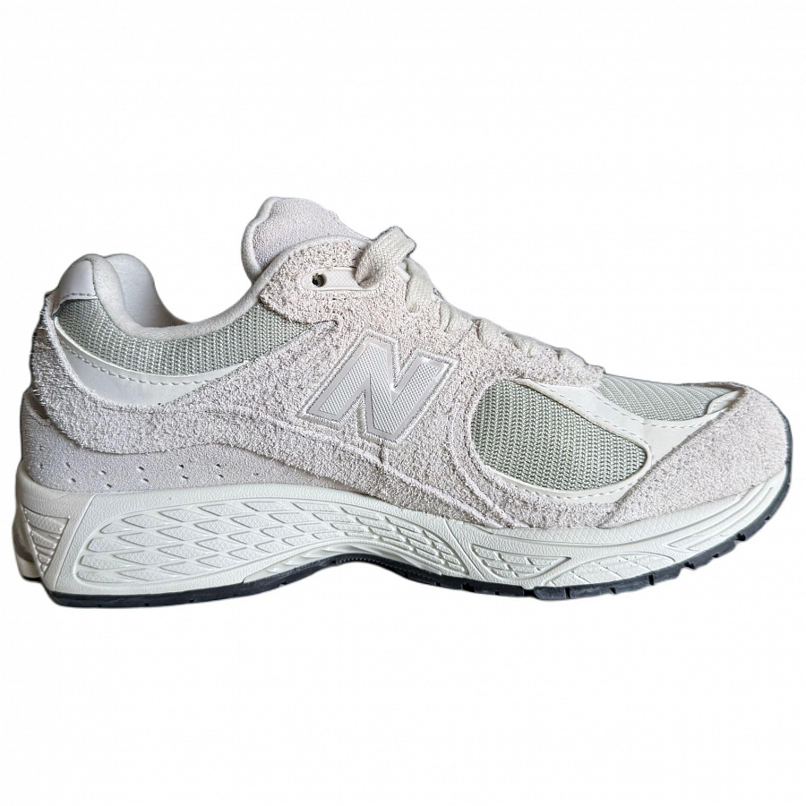 New Balance NB 2002R Anti Slip Wear Resistant Low Top Casual Running Shoes Unisex Ecru Loose Fit