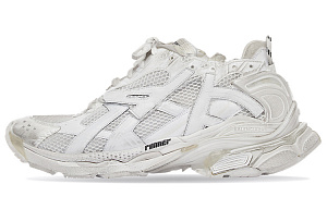 Balenciaga Runner Sneakers 'Whtie Mesh And Nylon' Women's