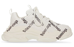 Balenciaga Triple S 'Logotype   White' Women's 1 2592416