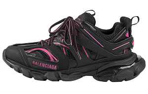 Balenciaga Track Sneaker 'Black Neon Pink' Women's