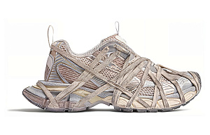 Balenciaga 3XL Extreme Lace Sneakers 'Light Beige Mesh And Polyurethane' 1 2592689