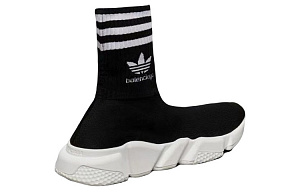 Balenciaga X Adidas Speed Trainer Black White Women's 1 2592698