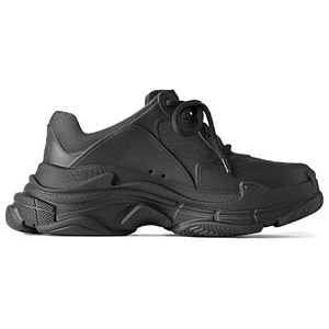Balenciaga Triple S Low Top Casual Shoes Women's Black 1 2592859