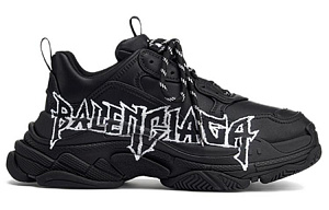 Balenciaga Triple S Diy Metal 'Black White' 1 2592914