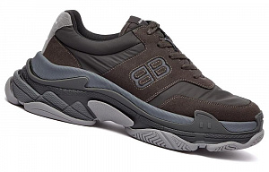 Balenciaga Triple S Sneakers 'Dark Brown Grey' 1 2592933