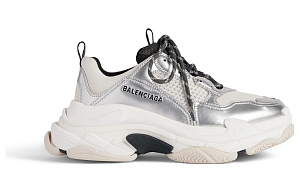 Balenciaga Triple S Black White Silver 1 2592947