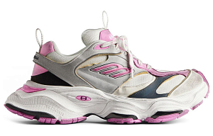 Balenciaga Women's Cargo Sneaker 'Worn-Out - Grey Pink' 1 2593079