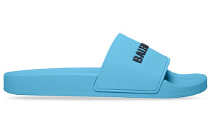 Balenciaga Raised-logo Slides 1 2593084