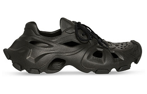 Balenciaga Hd Lace Up Cut Out Sneakers 'Black' Women's 1 2593091