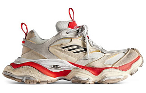Balenciaga Cargo Sneaker 'Worn-Out - Beige Red' 1 2593126