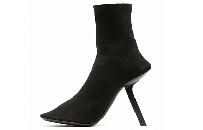 Balenciaga 110mm Stretch Heeled Boots 'Black' Women's