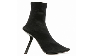 Balenciaga 110mm Stretch Heeled Boots 'Black' Women's 1 2593175