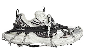 Balenciaga 3XL Ski Sneakers 'White Black Mesh' Women's 1 2593501