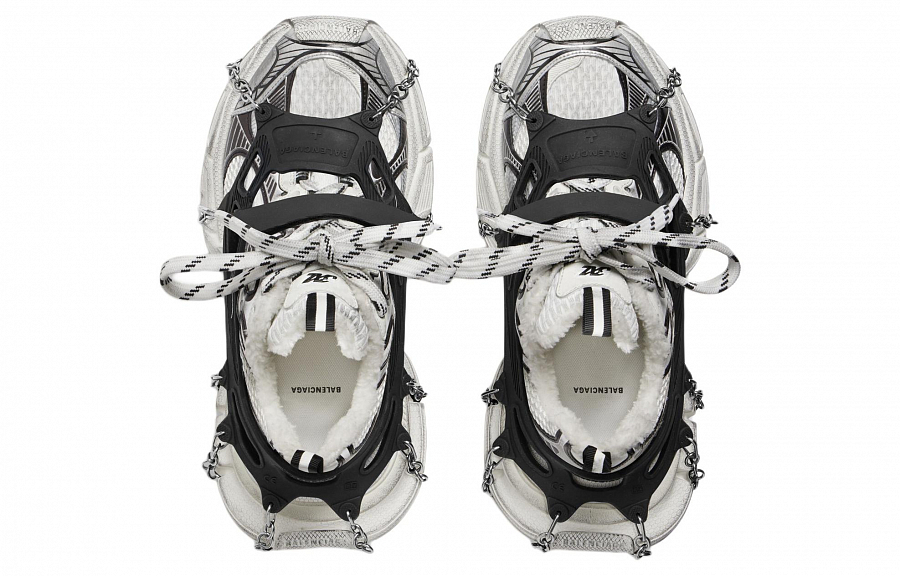Balenciaga 3XL Ski Sneakers 'White Black Mesh' Women's купить в интернет-магазине Yoocart с быстрой доставкой по России.