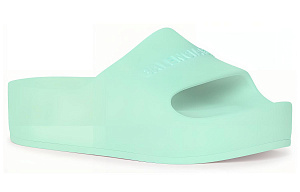 Balenciaga Chunky Slides 'Aqua Green' Women's 1 2593559
