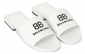Balenciaga Box Sandals 'White' Women's 1 2593585
